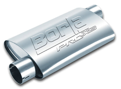 Borla Pro-XS Oval 2.5in Offset Muffler | Universal (400490)