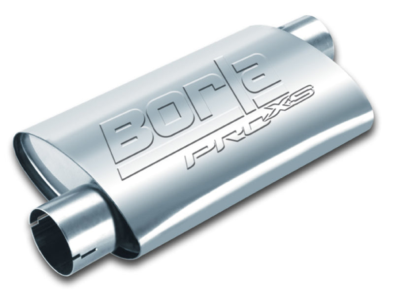 Borla Pro-XS Oval 3in Offset Muffler | Universal (400491)