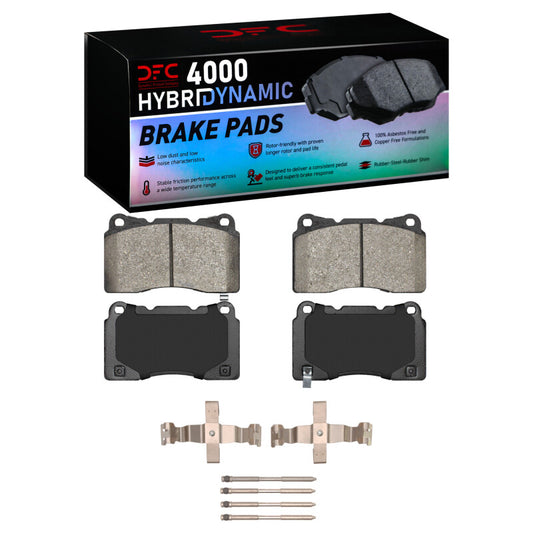 DFC 16-26 Acura Integra & Civic X HybriDynamic Front Brake Pads (4000-1001-06)