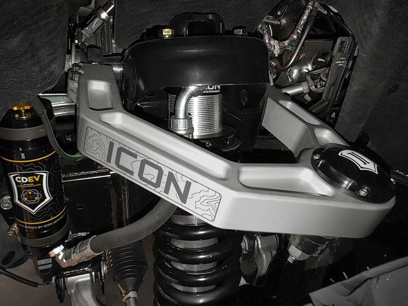 ICON 48500DJ Billet Upper Control Arm/Delta Joint Pro Kit for 21-23 Ford Bronco