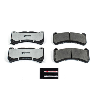 Power Stop Front Z26 Extreme Street Brake Pads w/Hardware | 2013-2014 Ford Mustang (Z26-1365)