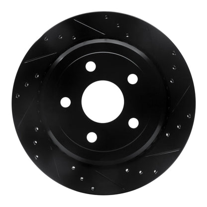 DFC D&S Black Brake Rotor (REAR RIGHT): Dodge Durango (11-25)