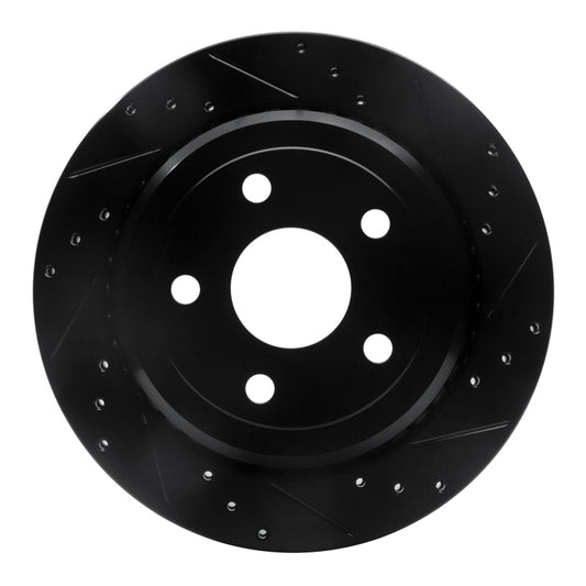 DFC D&S Black Brake Rotor (REAR RIGHT): Dodge Durango (11-25)