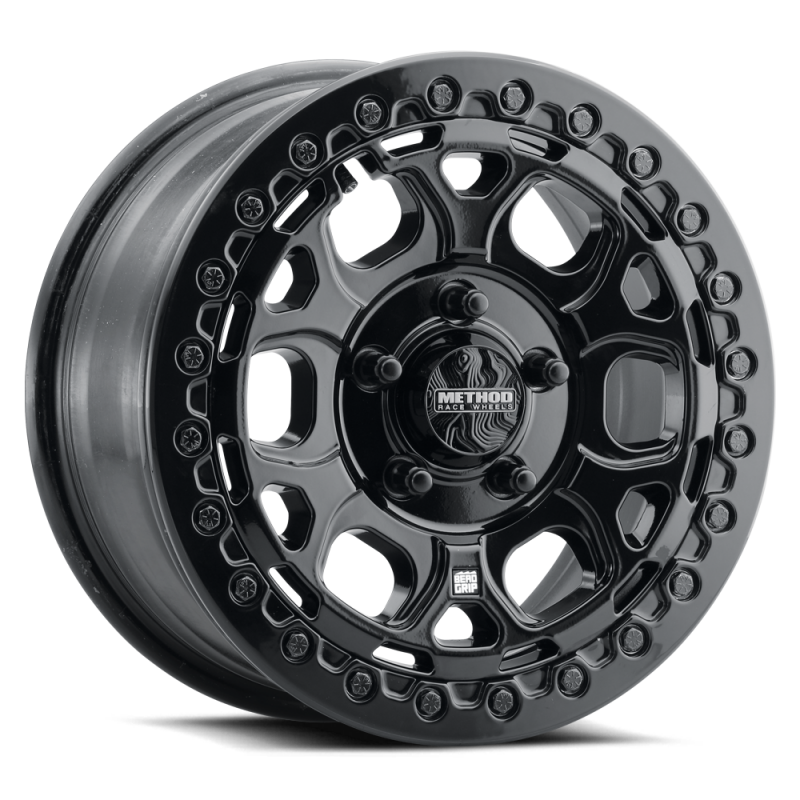 (set of 4) Method Wheels MR416 Gloss Black | 15x7" +55mm | 5x4.5mm Wheel