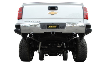 Gibson 3.5in/2.25in Dual Split Cat-Back Exhaust | Chevrolet Silverado 1500 LTZ (14-18) 6.2L