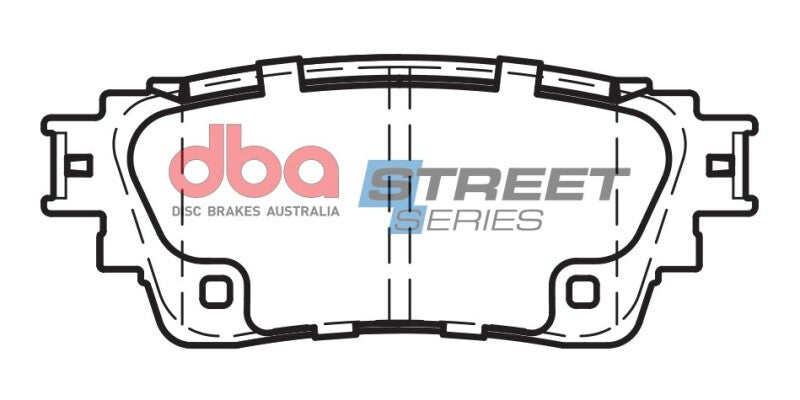 DBA Street Series Rear Brake Pads | Mitsubishi Outlander Sport (18-22) (DB15049SS)