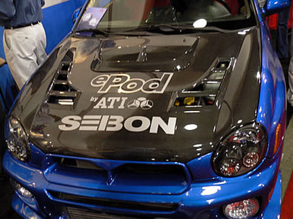 Seibon 02-03 Subaru WRX CW Carbon Fiber Hood | Subaru Impreza / Legacy Touring Wagon (92-00)