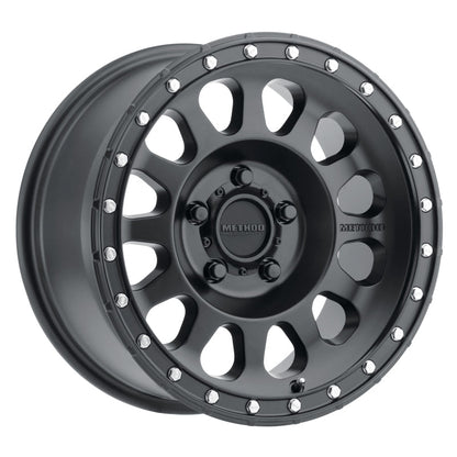 (set of 4) Method MR315 Matte Black | 17x9" -12mm | 5x5in Wheel