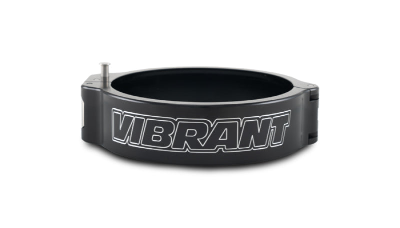 Vibrant 32537 PINLESS HD Clamp for 3.5" OD Tubing Anodized Black