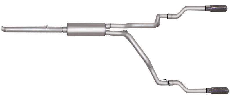 Gibson 2.5in Dual Split Cat-Back Exhaust | Dodge Dakota Laramie 05-07 (66539)