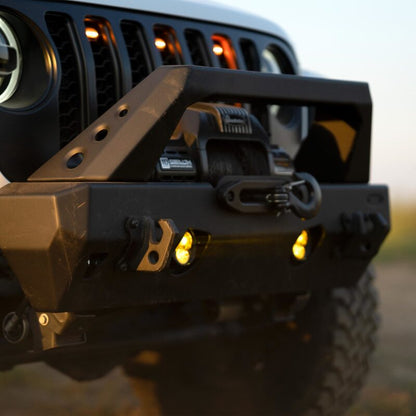KC HiLiTES 97147 2 LED Fog Lights Kit for 10-23 Jeep Wrangler / 20-23 Gladiator
