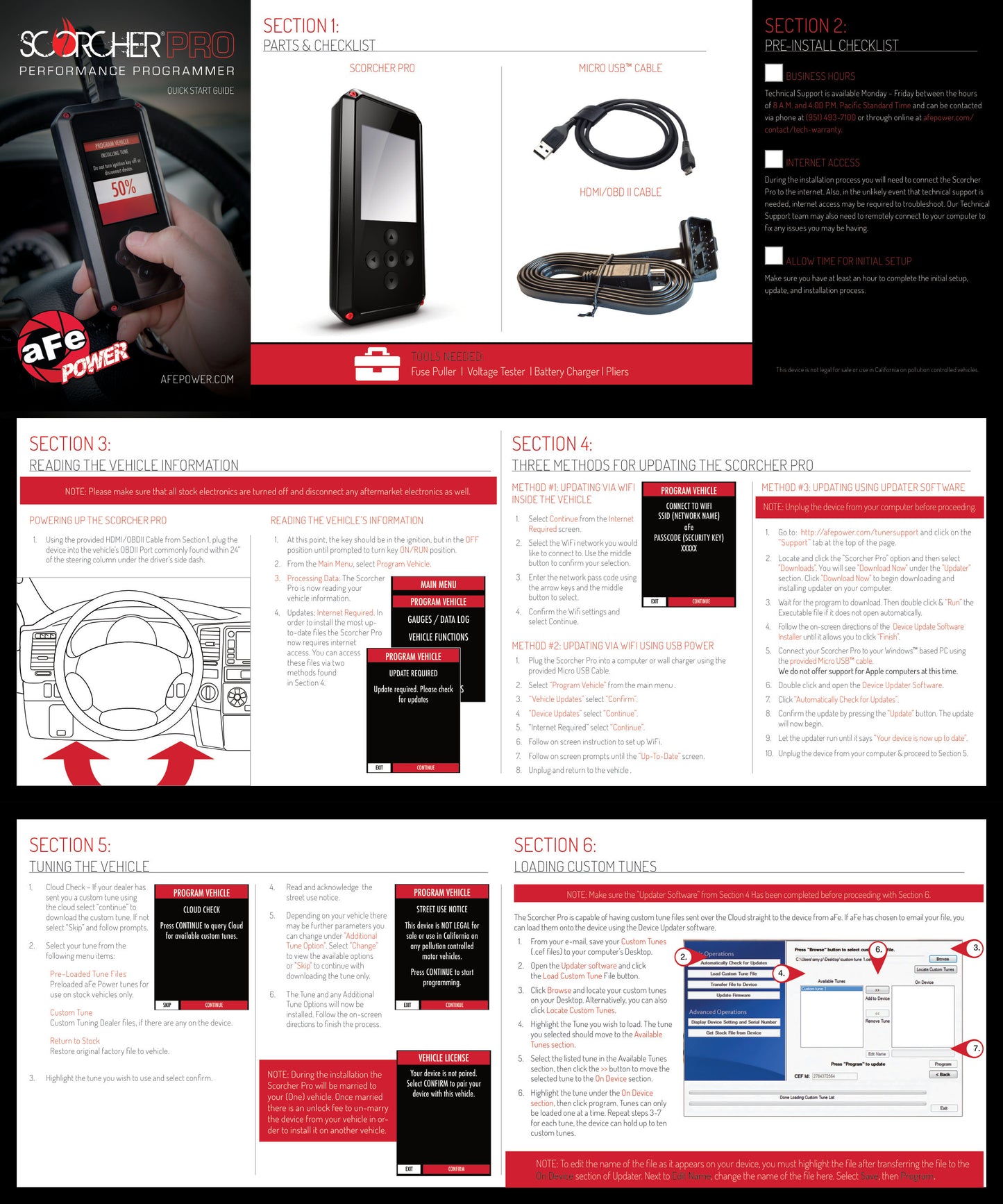 aFe SCORCHER PRO Perf Programmer | RAM 2500/3500 Cummins L6-6.7L Diesel (19-21) (77-32004)