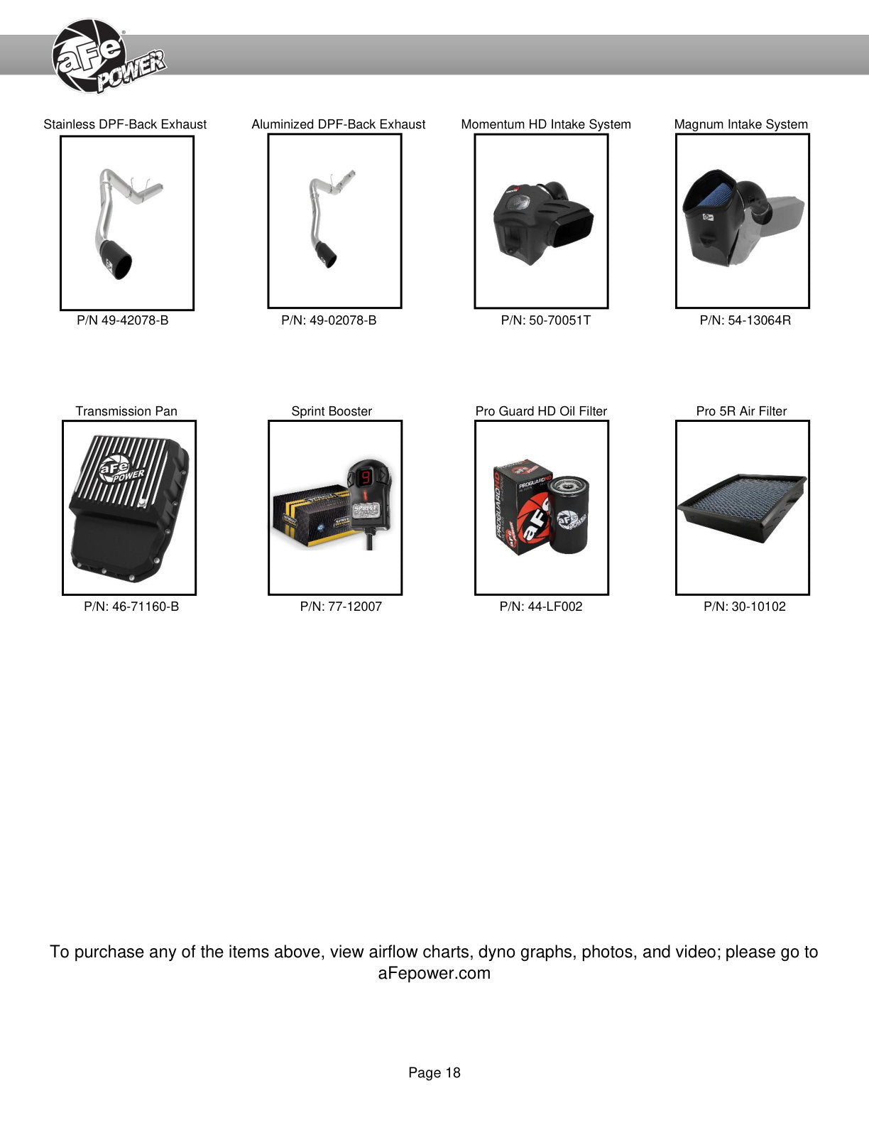 aFe Scorcher HD Module 19-21 Ram 1500/DT 6.7L | (77-42013)