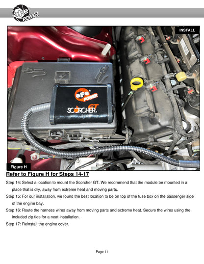 aFe Scorcher GT Power Module | Dodge Challenger/Charger/Chrysler 300 HEMI V8 5.7L (11-22) (77-42015)