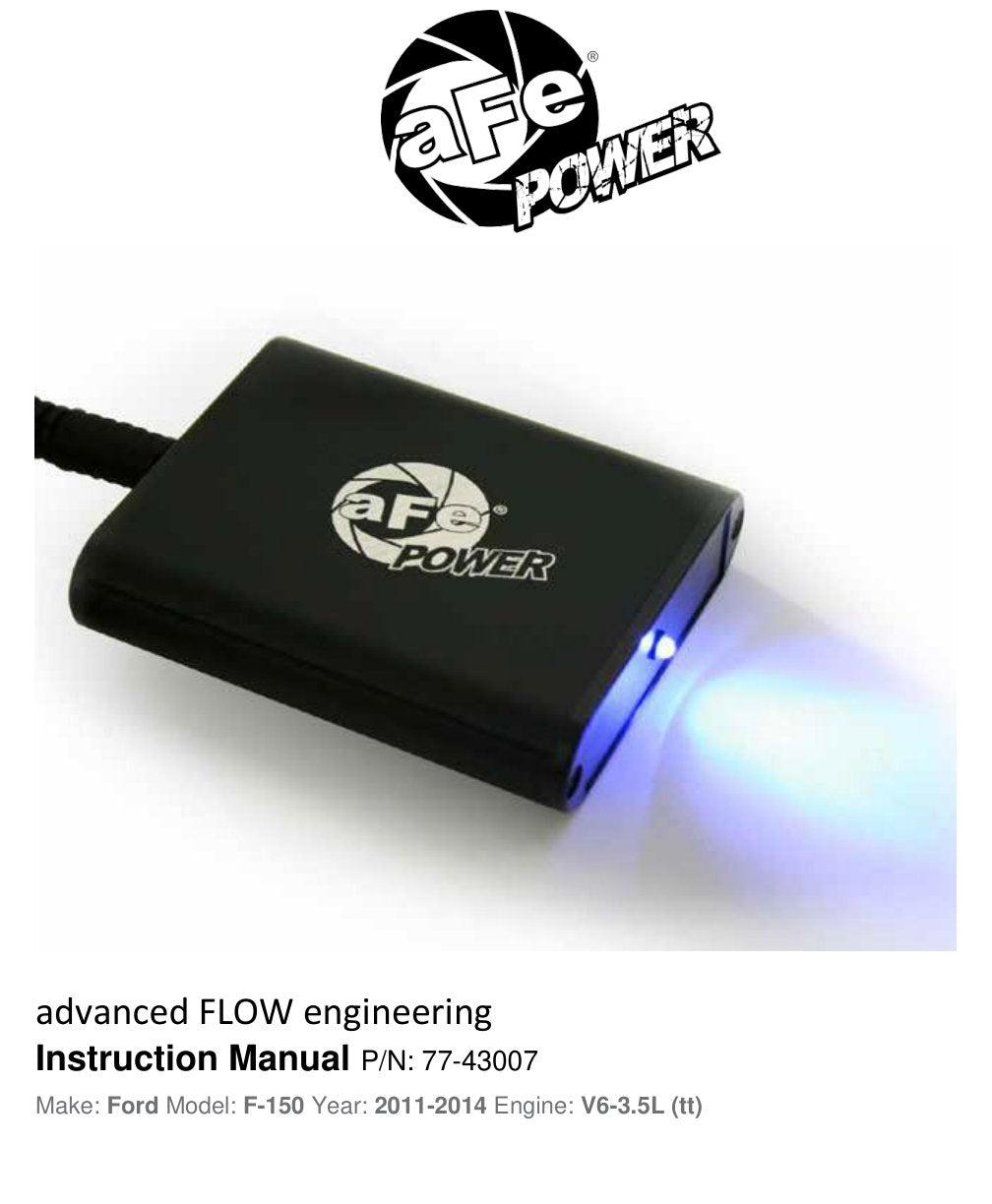 aFe Perf Scorcher Module | Ford F-150 EcoBoost V6 (09-14) (77-43007)