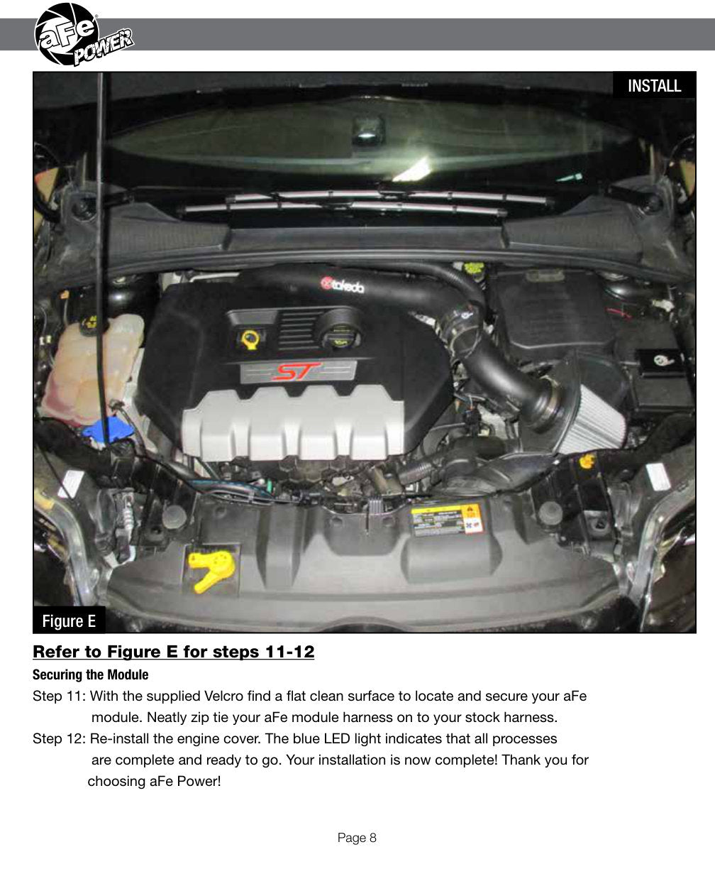 aFe Scorcher Module 13-14 Ford Focus ST 2.0L | Ford Focus (77-43010)