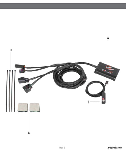 aFe SCORCHER HD Power Module | Ford Diesel Trucks 6.0L V8 (04.5-07) (77-43012)