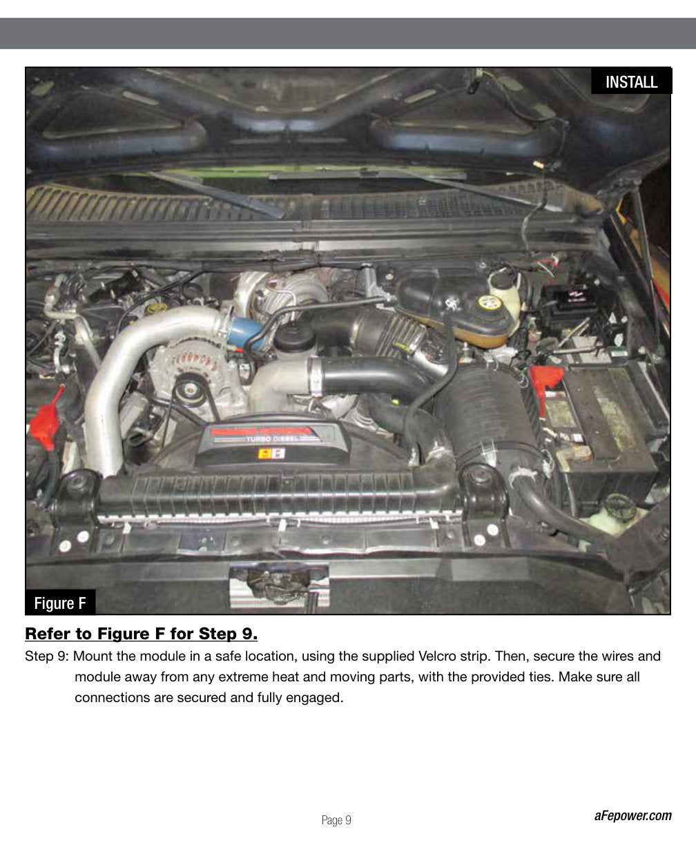 aFe SCORCHER HD Power Module | Ford Diesel Trucks 6.0L V8 (04.5-07) (77-43012)