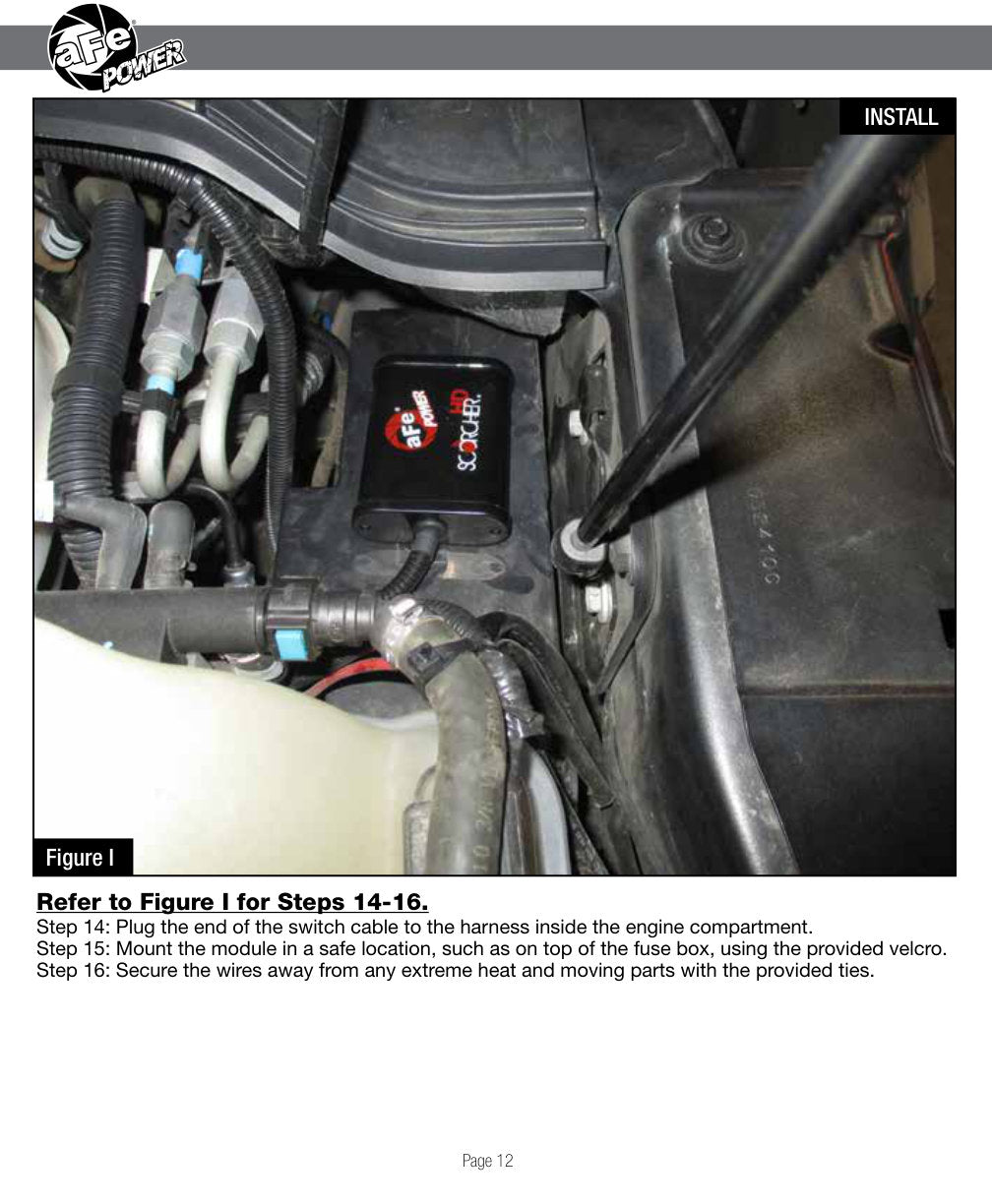 aFe SCORCHER HD Power Module | Ford Diesel Trucks 6.7L V8 (11-16) (77-43014)