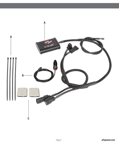 aFe SCORCHER HD Power Module | Ford Diesel Trucks V8-6.7L (17) (77-43020)