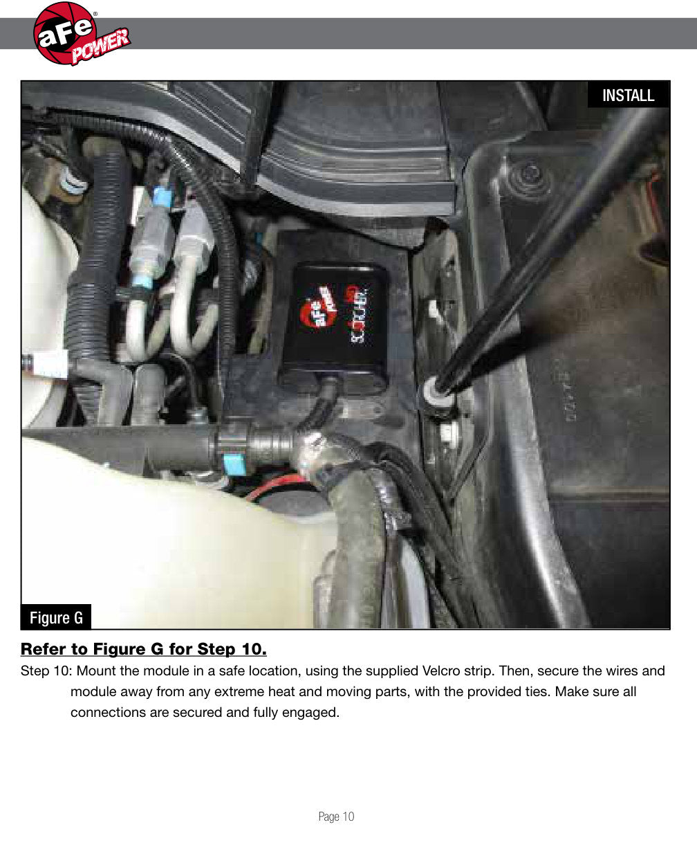 aFe SCORCHER HD Power Module | Ford Diesel Trucks V8-6.7L (17) (77-43020)
