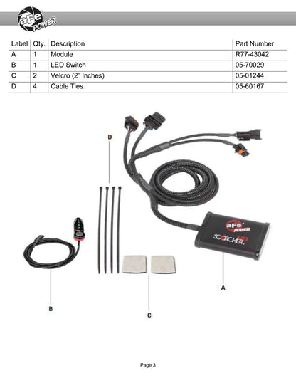 aFe Scorcher GT Module | Ford 6.7L Diesel 17-23 (77-43042)