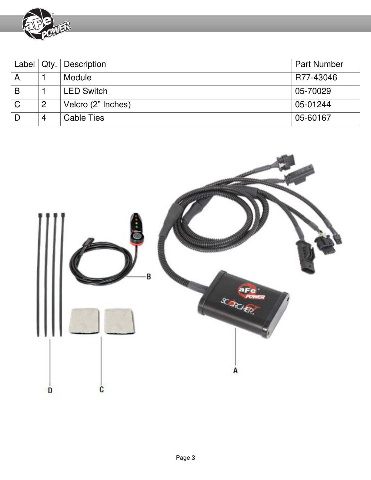 aFe Scorcher GT Power Module | Ford Bronco/Ranger L4-2.3L EcoBoost (19-22/21-22) (77-43046)