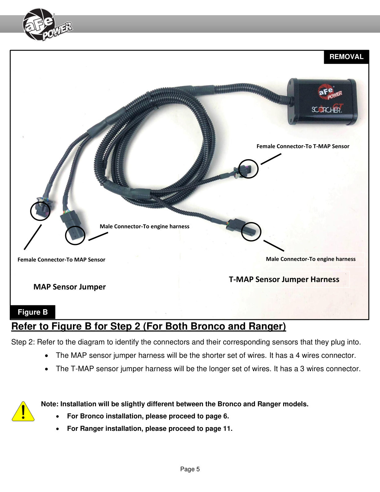 aFe Scorcher GT Power Module | Ford Bronco/Ranger L4-2.3L EcoBoost (19-22/21-22) (77-43046)