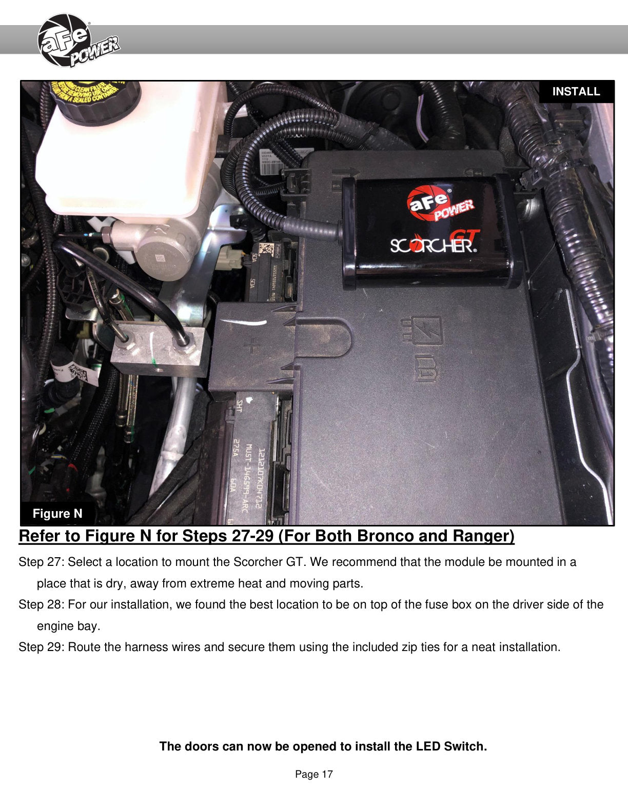 aFe Scorcher GT Power Module | Ford Bronco/Ranger L4-2.3L EcoBoost (19-22/21-22) (77-43046)