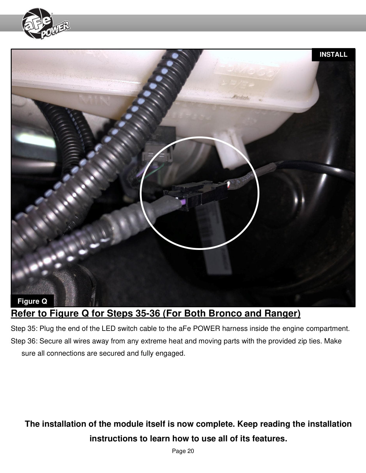aFe Scorcher GT Power Module | Ford Bronco/Ranger L4-2.3L EcoBoost (19-22/21-22) (77-43046)