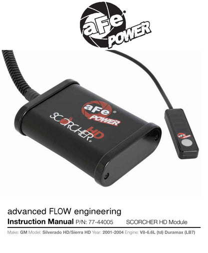 aFe SCORCHER HD Power Module | GM Diesel Trucks LB7 6.6L V8 (01-04) (77-44005)