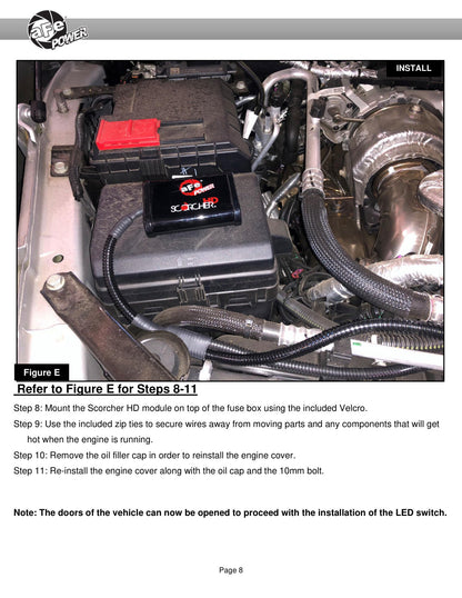 aFe Scorcher HD Power Package | GM Duramax 20-21 (21+) (77-44014)