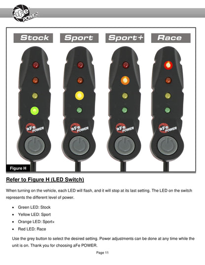 aFe Scorcher HD Power Package | GM Duramax 20-21 (21+) (77-44014)