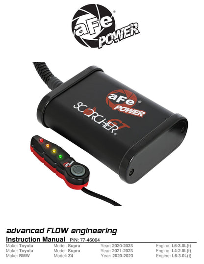 aFe Scorcher GT Bluetooth Power Module | Toyota Supra 3.0L 2020 (77-46004)