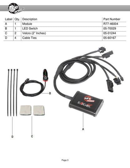 aFe Scorcher GT Bluetooth Power Module | Toyota Supra 3.0L 2020 (77-46004)