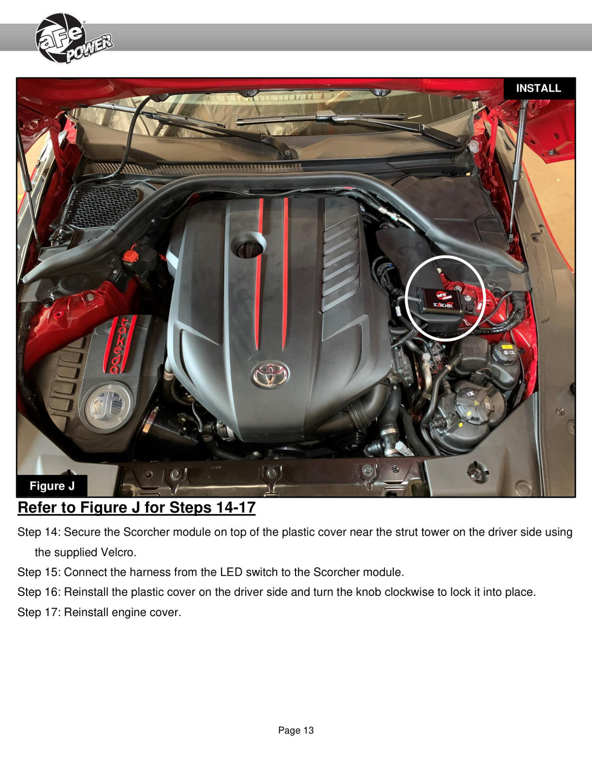 aFe Scorcher GT Bluetooth Power Module | Toyota Supra 3.0L 2020 (77-46004)