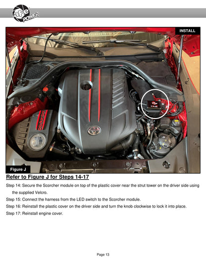 aFe Scorcher GT Bluetooth Power Module | Toyota Supra 3.0L 2020 (77-46004)