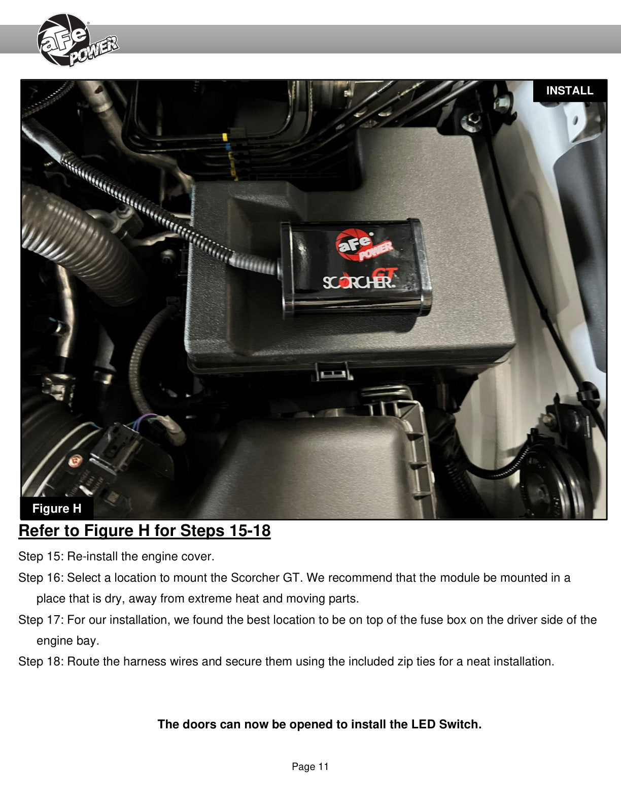 aFe 22+ Toyota Land Cruiser J300 V6 3.5L Scorcher GT Module (77-46005)