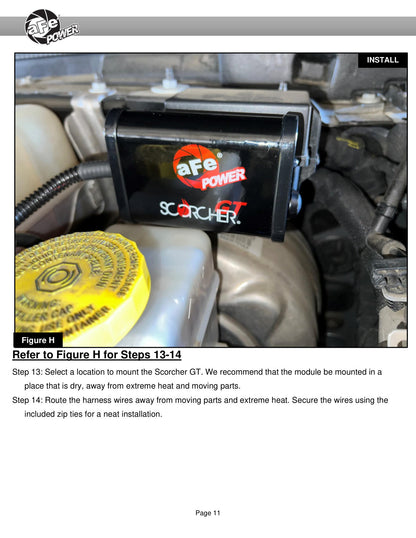 aFe Scorcher GT Module | Jeep Wrangler JL V6-3.6L (18) (77-46205)