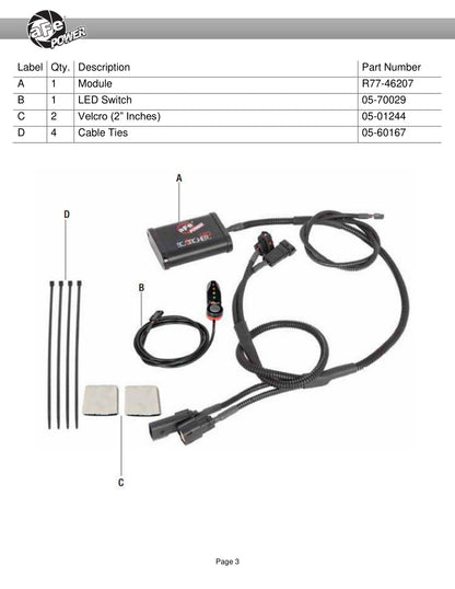 aFe SCORCHER HD Module | Jeep Wrangler/Gladiator, Dodge 1500/ RAM 1500/ TRX (77-46207)