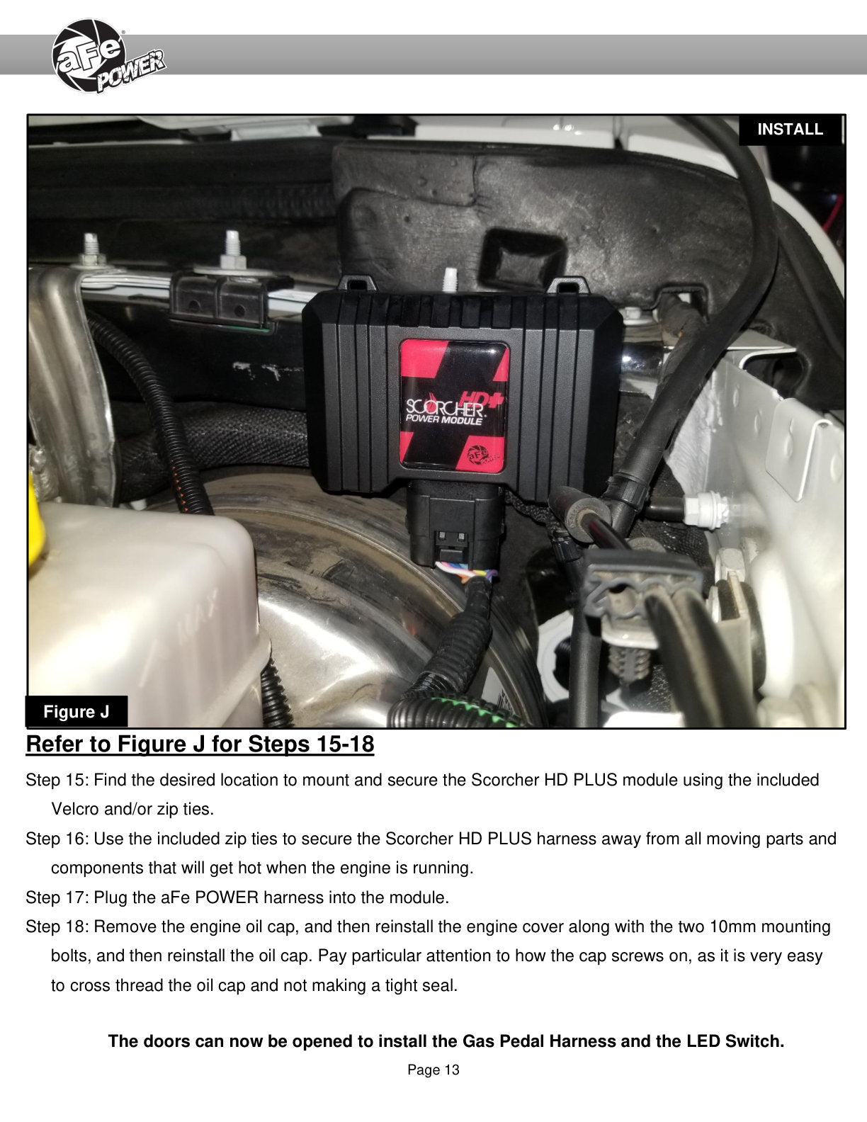 aFe Scorcher HD Plus Power Module Jeep JL/JT 18-23 (77-46210)