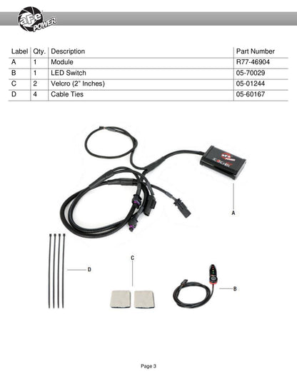 aFe HD Module | Alfa Romeo Giulia/Stelvio (15-26) (77-46904)