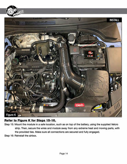 aFe Scorcher GT Module Turbo Perf Tuner | Hyundai Veloster N 2.0L Turbo (19-20) (77-47004)