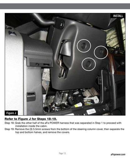 aFe BrakeLogic Exhaust Brake Controller Module | Ford Diesel Trucks V8-6.7L (17-19) (77-63003)