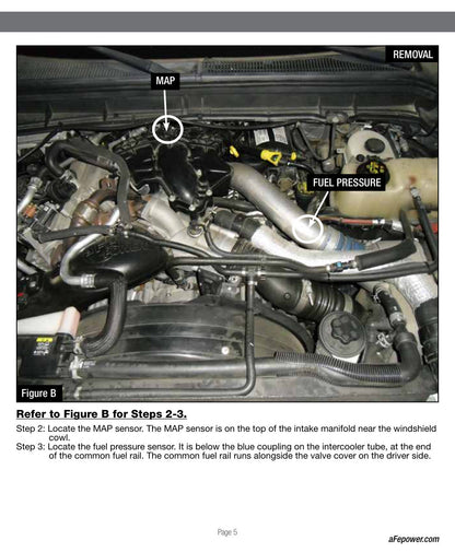 aFe SCORCHER BLUE Bluetooth Capable Power Module | Ford Diesel Trucks V8-6.7L (11-16) (77-83014)