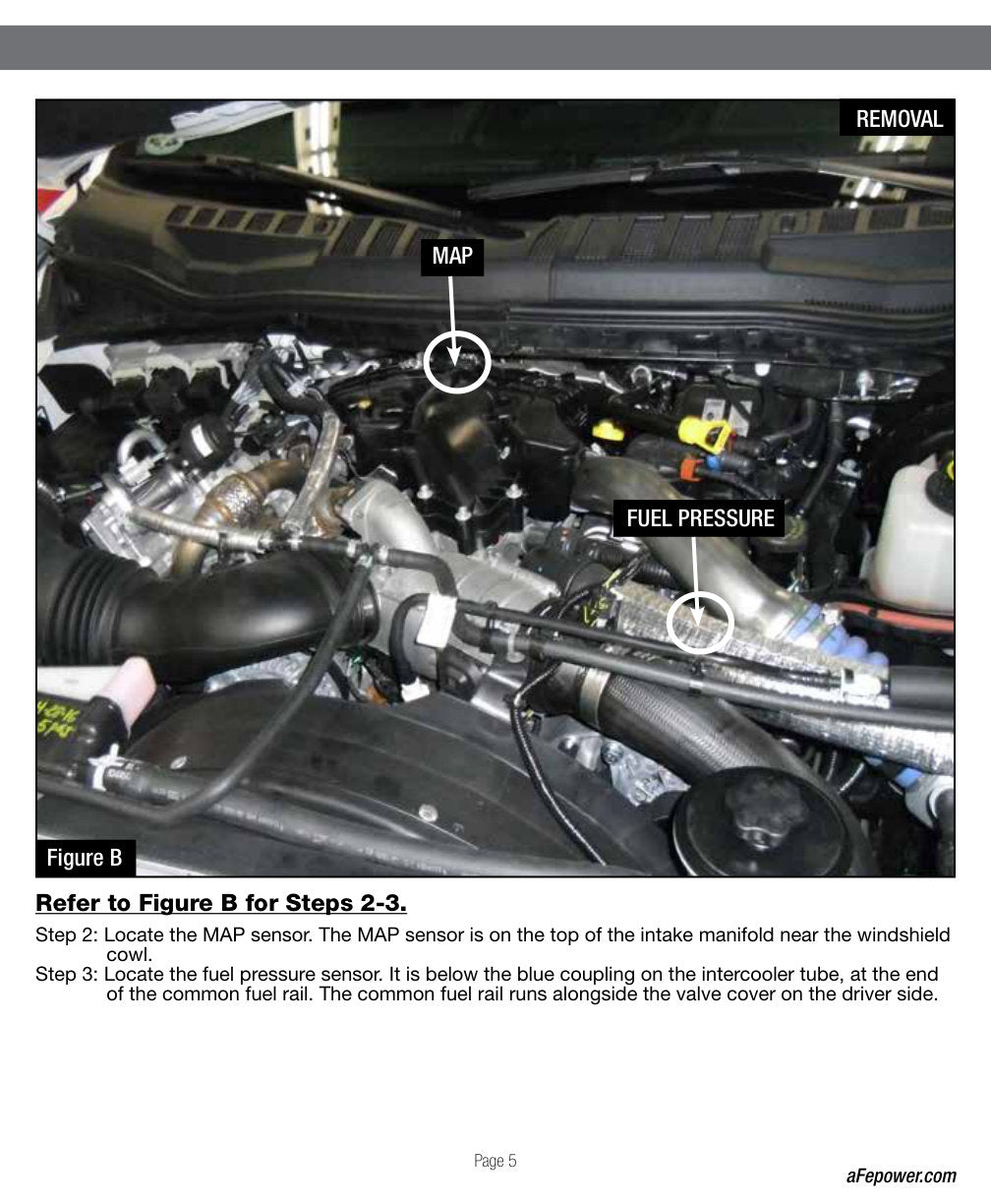 aFe SCORCHER BLUE Bluetooth Capable Power Module | Ford Diesel Trucks V8-6.7L (17-18) (77-83020)