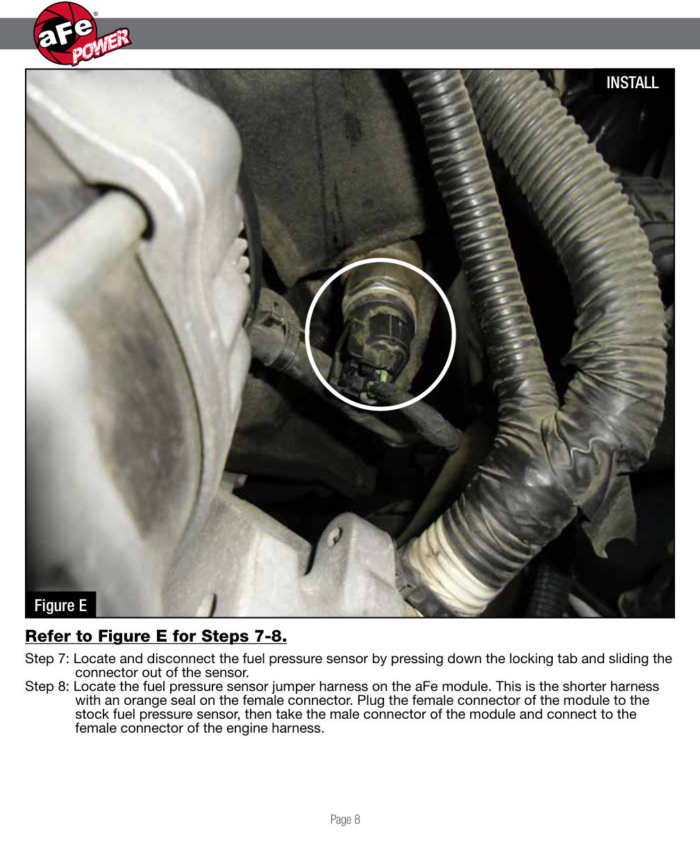 aFe SCORCHER BLUE Bluetooth Capable Power Module | Ford Diesel Trucks V8-6.7L (17-18) (77-83020)