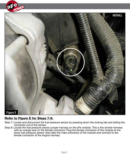 aFe SCORCHER BLUE Bluetooth Capable Power Module | Ford Diesel Trucks V8-6.7L (17-18) (77-83020)