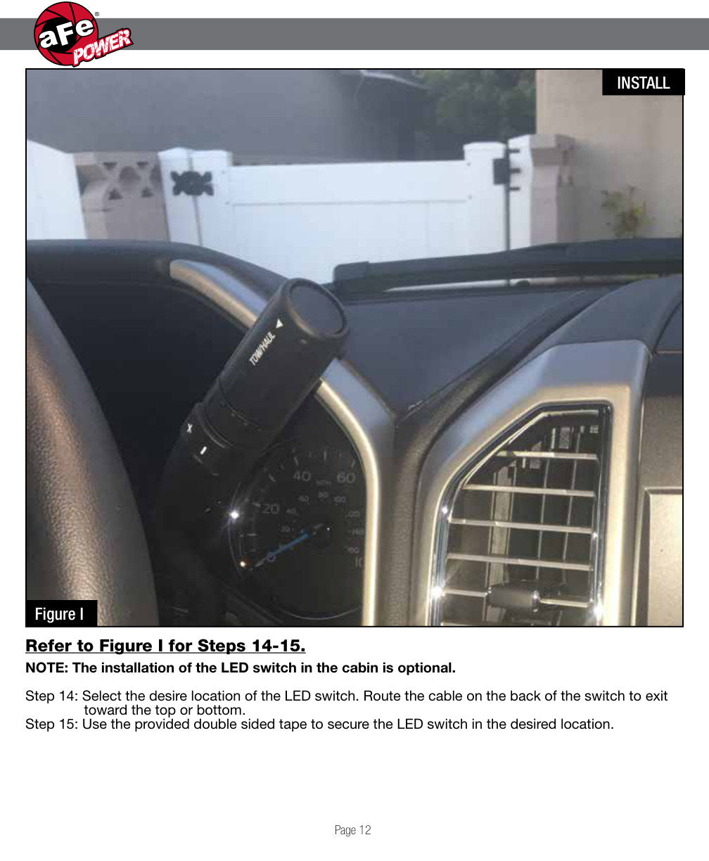 aFe SCORCHER BLUE Bluetooth Capable Power Module | Ford Diesel Trucks V8-6.7L (17-18) (77-83020)
