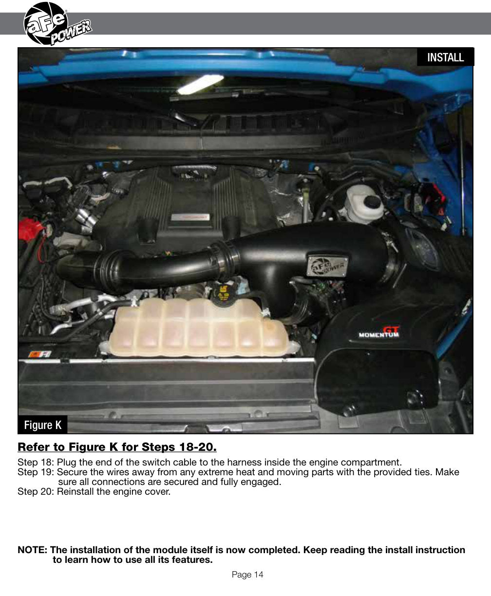 aFe Scorcher Blue Module | Ford F-150 Raptor 2015-26 (77-83023)